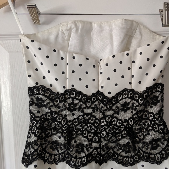 Jessica McClintlock Gunne Sax Polka Dot Dress - Picture 5 of 6